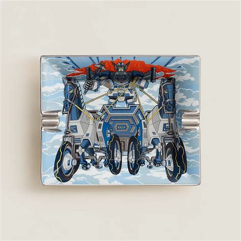 fake hermes ashtray|hermes mega chariot ashtray.